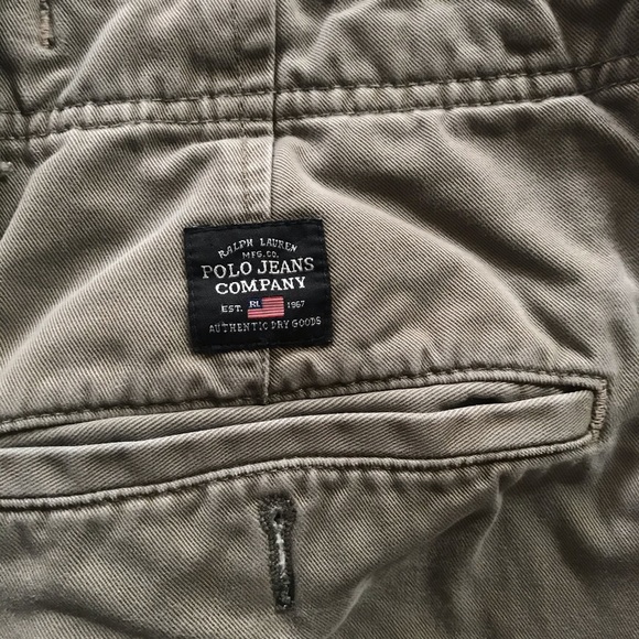 ❌SOLD❌Ralph Lauren Polo Jean Cargo Shorts Size 34 - Picture 8 of 8